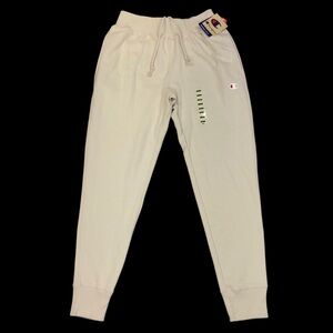 Champion Reverse Weave Jogger Pant Men's Medium 32" Inseam Pebblestone Beige NWT